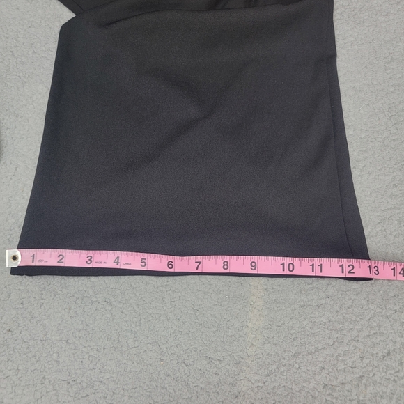 Lulus Enticing Endeavors Black Jumpsuit Womens Size XL Square Neckline Wide Leg - Picture 14 of 16